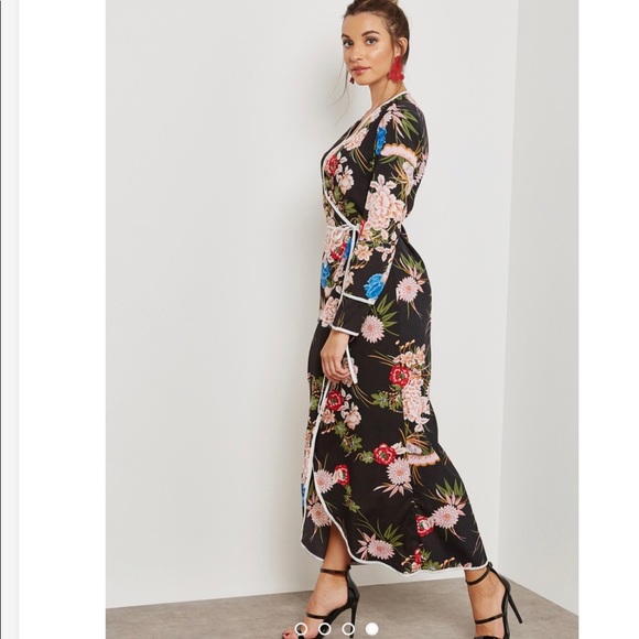 Maxi floral dress - Picture 4 of 4